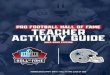 PRO FOOTBALL HALL OF FAME TEACHER ACTIVITY GUIDE