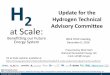 Update for the 2 Hydrogen Technical Advisory Committee at 