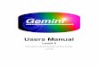Gemini L4 User Manual