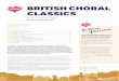 BRITISH CHORAL CLASSICS