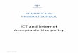 ICT and Internet Acceptable Use Policy 2019 - St Mary's 