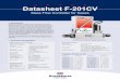 Datasheet F-201CV - Insatech
