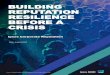 BUILDING REPUTATION RESILIENCE BEFORE A CRISIS