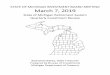 STATEOF MICHIGANINVESTMENT BOARD MEETING March …