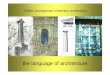 the language of architecturethe language of architecture