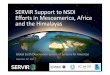 SERVIR Support to NSDI Efforts in Mesoamerica, Africa and 