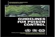 Guidelines for poison control - WHO