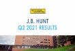 J.B. HUNT Q2 2021 RESULTS