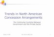 Trends in North American Concession Arrangements