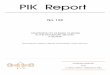 PIK Report - Potsdam Institute for Climate Impact Research