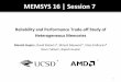 MEMSYS 16 | Session 7