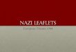 Nazi Leaflets - European Theater, 1944