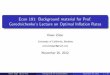 Econ 191: Background material for Prof. Gorodnichenko's 