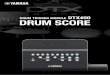 DTX400 DRUM SCORE - Yamaha Corporation