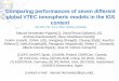 Comparing performances of seven different global VTEC 