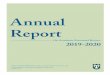 Annual Report on Academic 2019-20 - Tulane University