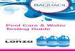 Pool Care & Water Testing Guide - BAQUACIL