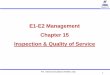 E1-E2 Management Chapter 15 Inspection & Quality of Service