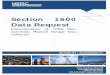 Section 1600 Data Request - NERC
