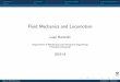 Fluid Mechanics and Locomotion - Princeton University