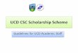 UCD CSC Scholarship Scheme