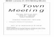 INSIDE: January 27, 2014 Meeting Minutes Town Meeting