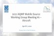 2022 AQMP MS Working Group for Aircraft