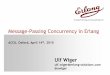 Message-Passing Concurrency in Erlang