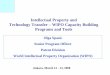 Intellectual Property and Technology Transfer – WIPO 