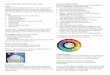 Supply List for Color Schemes Workshop, 3 days