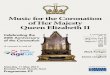 Music for the Coronation of Her Majesty Queen Elizabeth II