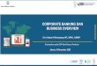 CORPORATE BANKING DAN BUSINESS OVERVIEW