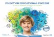 Policy on Educational Success - Quebec.ca