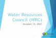 Water Resources Council (WRC)