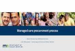 Managed care procurement process - Minnesota House of 