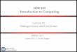 CSE 123 Introduction to Computing - Marmara