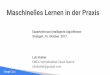 Maschinelles Lernen in der Praxis Stuttgart ... - cio-bw.de