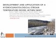 Development and application of a hydroclimatological 