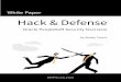 White Paper Hack & Defense - ERPScan