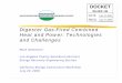 Digester Gas-Fired Combined Heat and Power: Technologies 