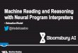 Machine Reading and Reasoning with Neural Program …