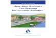 How Your Business Can Prevent Stormwater Pollution