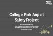 College Park Airport Safety Project