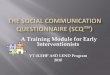 A Training Module for Early Interventionists