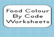 Food Colour by Code Worksheets - Home - Simple Living 
