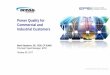 Power Quality for Commercial and Industrial Customers
