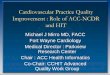 Cardiovascular Practice Quality Improvement : Role of ACC 