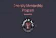 Diversity Mentorship Program
