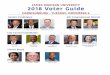 JAMES MADISON UNIVERSITY 2018 Voter Guide