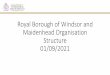 Royal Borough of Windsor and Maidenhead Organisation 